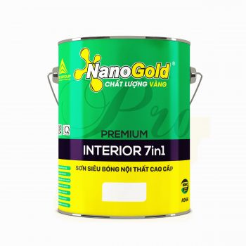 Sơn siêu bóng nội thất cao cấp NanoGold Interior 7in1 – A966