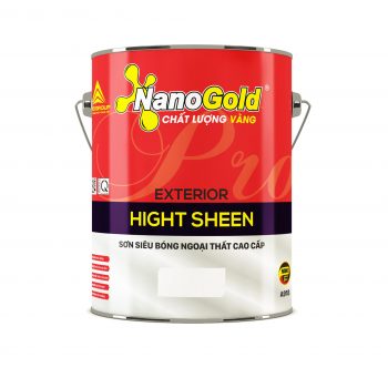 Sơn siêu bóng ngoại thất cao cấp NanoGold Exterior Hight Sheen A918