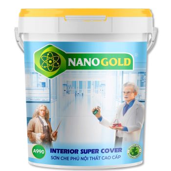 Sơn che phủ nội thất cao cấp NanoGold Super Cover A990