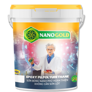 Sơn phủ bóng Nano hoàn thiện không cần sơn lót – Epoxy Pu.Polyureth Ane – A986