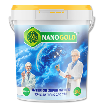 Sơn siêu trắng cao cấp NanoGold Interior Supper White A990W