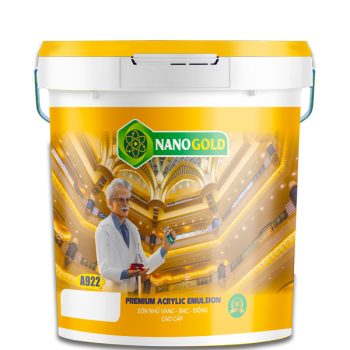 Sơn nhũ vàng – bạc – đồng cao cấp – Premium Acrylic Emulsion – A922