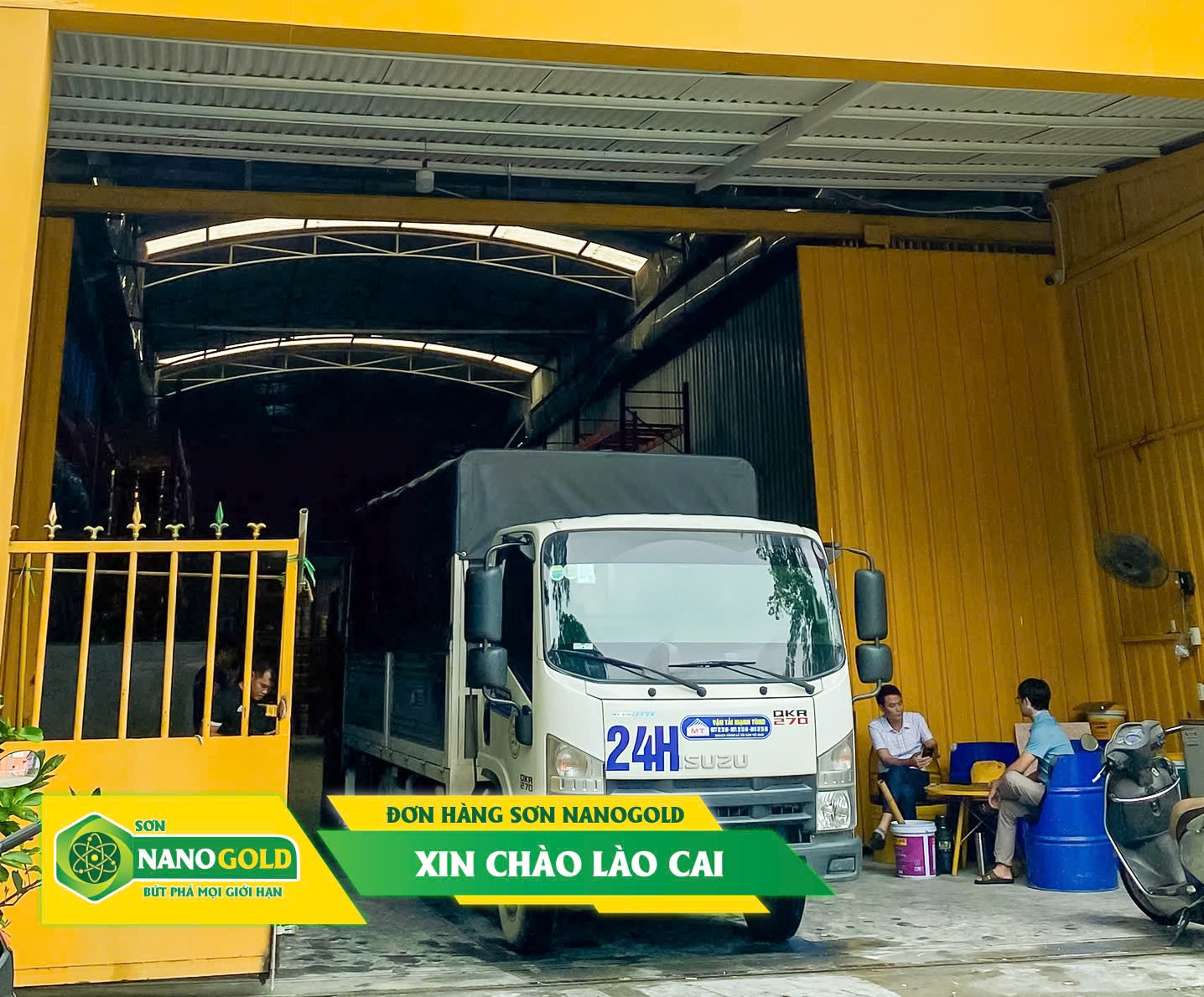 SƠN NANOGOLD “PHỦ SẮC” TẠI LÀO CAI
