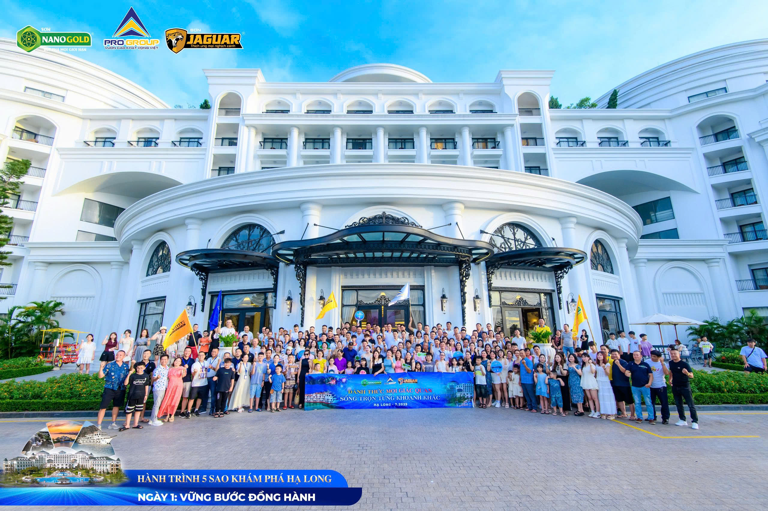 NGÀY 1: KHỞI ĐẦU HÀNH TRÌNH 5 SAO TẠI HẠ LONG CÙNG PRO GROUP