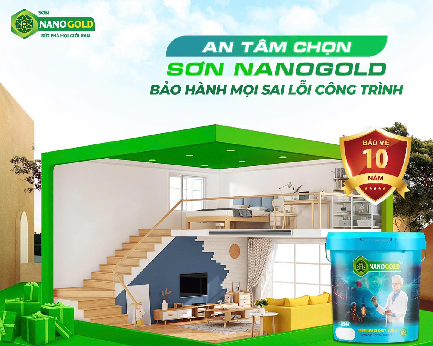 Sơn Nhà Tháng 10 – Thời Điểm Vàng Cho Ngôi Nhà Bừng Sáng