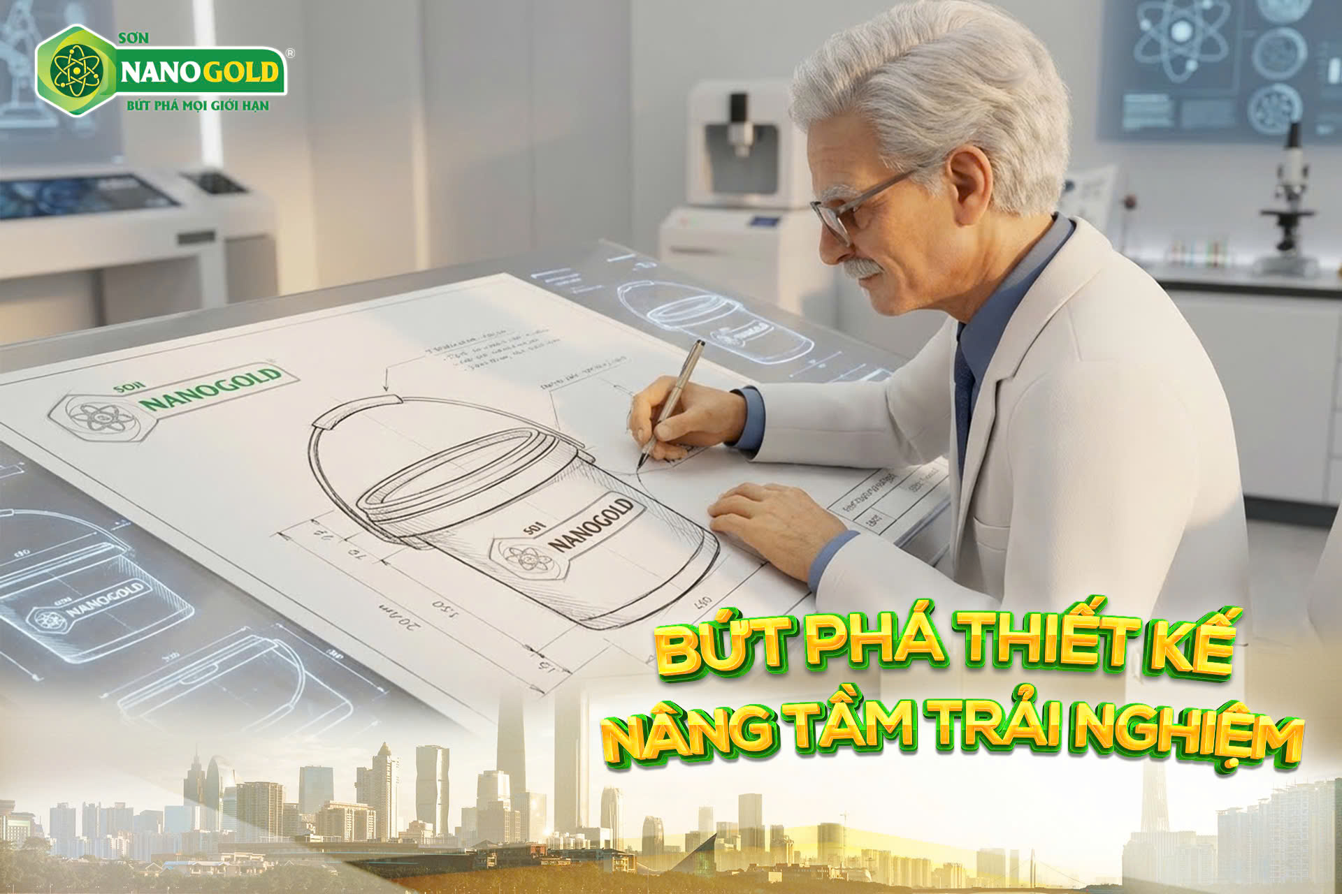 ✨ SƠN NANOGOLD BỨT PHÁ THIẾT KẾ – NÂNG TẦM TRẢI NGHIỆM ✨