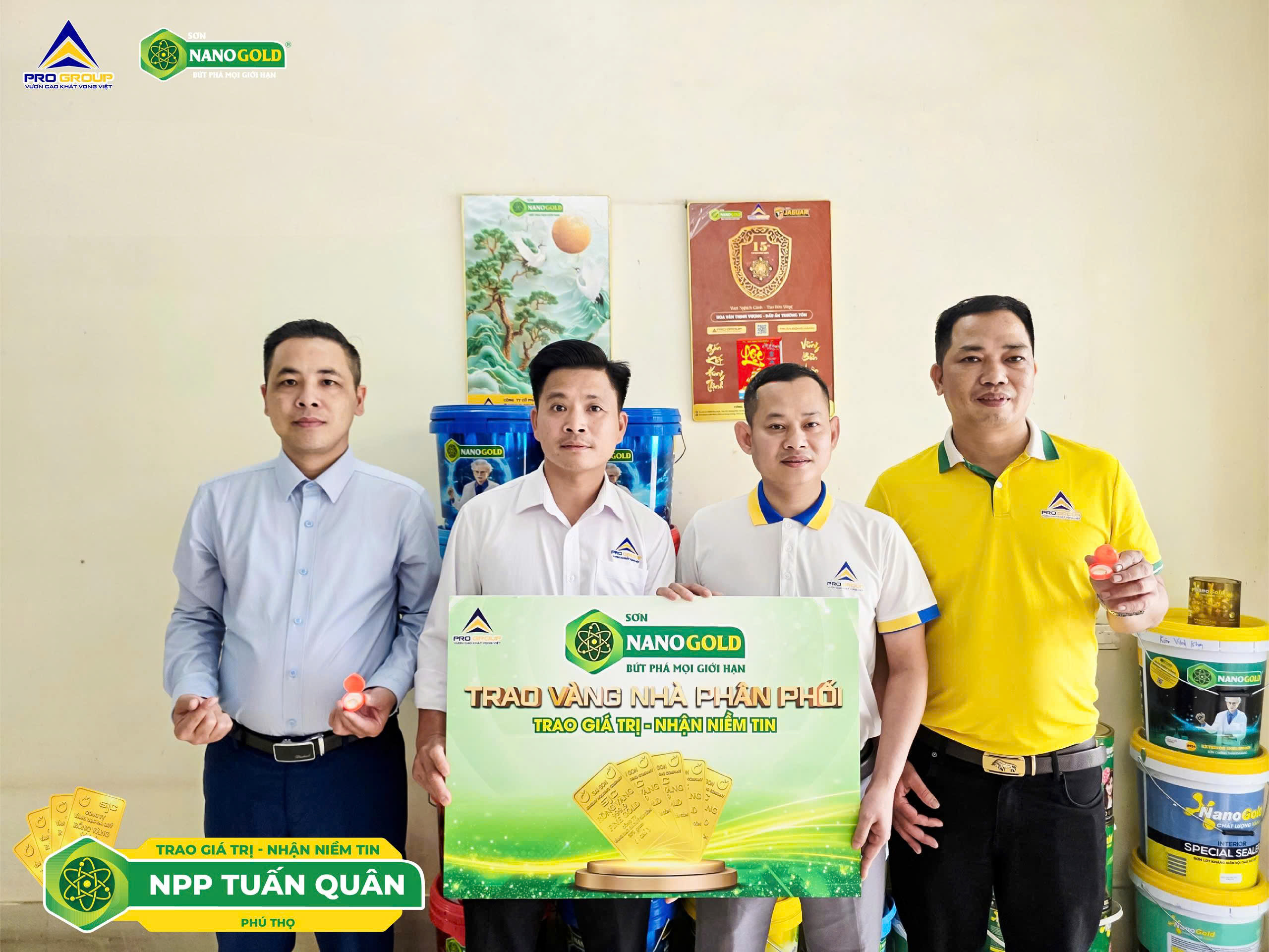 🎉 SƠN NANOGOLD TRAO VÀNG TRI ÂN – KHỞI ĐẦU MAY MẮN🌸