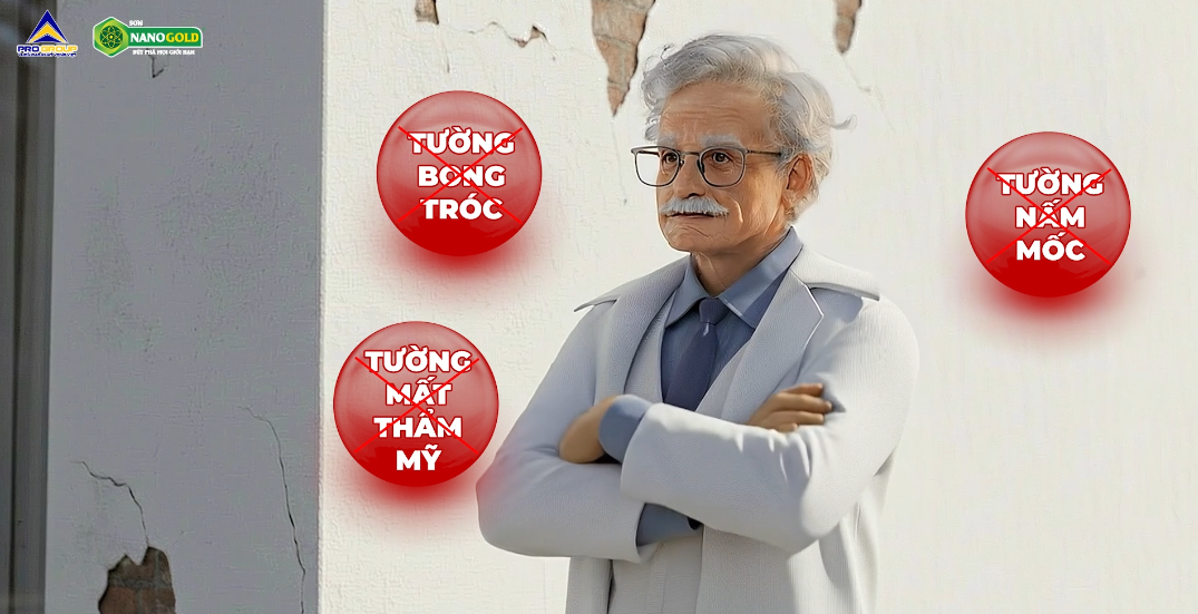 🏠 GIỮ TRỌN KHÍ SẮC NGÔI NHÀ CÙNG SƠN NANOGOLD A916