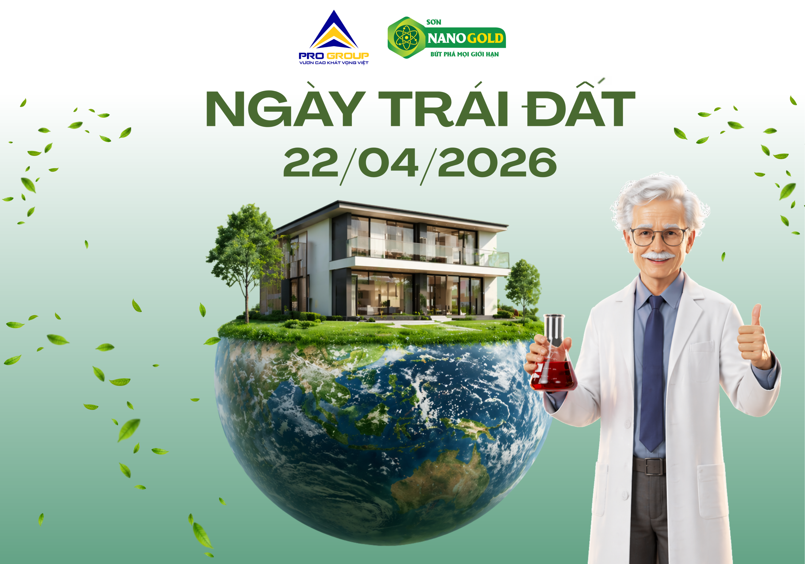 22/04 – NGÀY TRÁI ĐẤT | CHUNG TAY KIẾN TẠO GIÁ TRỊ BỀN VỮNG