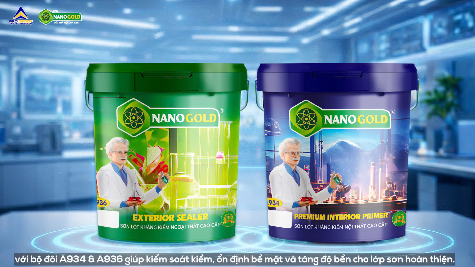 BỘ ĐÔI SƠN LÓT KHÁNG KIỀM CAO CẤP A934 & A936 – NỀN TẢNG KIẾN TẠO GIÁ TRỊ HOÀN THIỆN