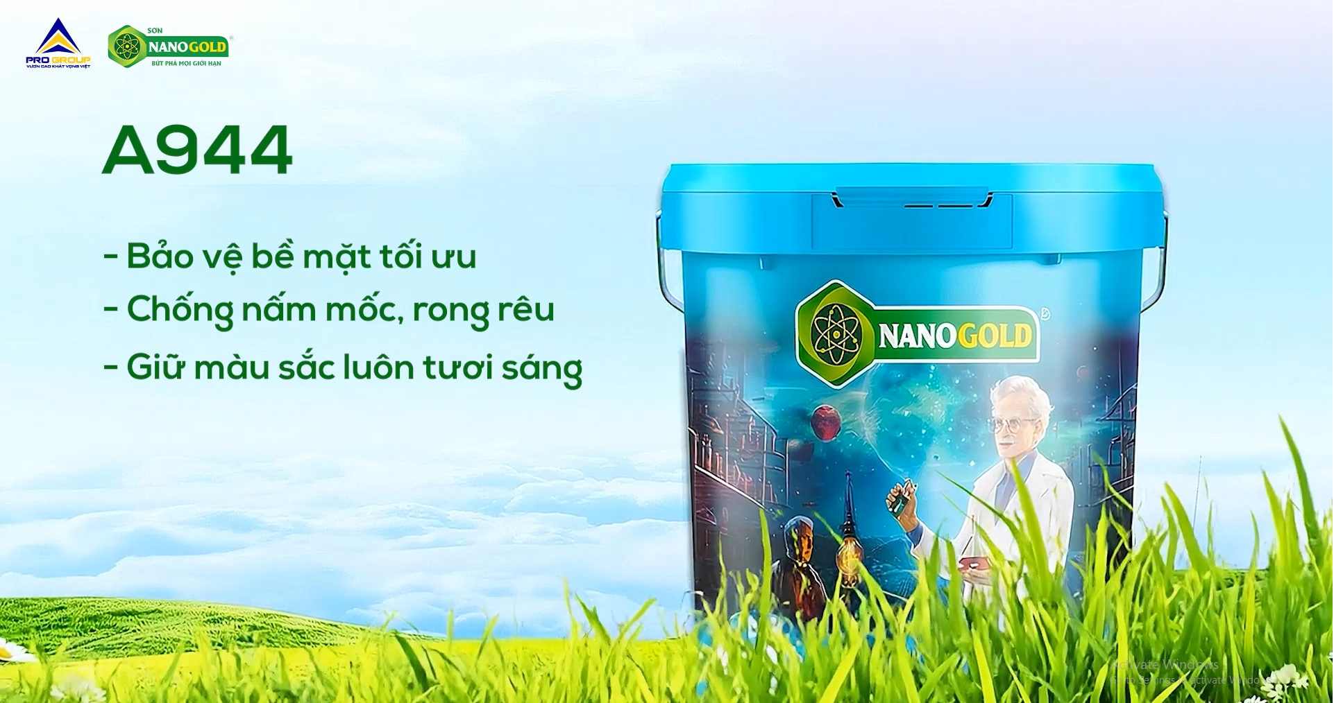 PREMIUM GLOSSY 6 IN 1 A944 – LAU CHÙI DỄ DÀNG, GIỮ TƯỜNG LUÔN SÁNG ĐẸP 