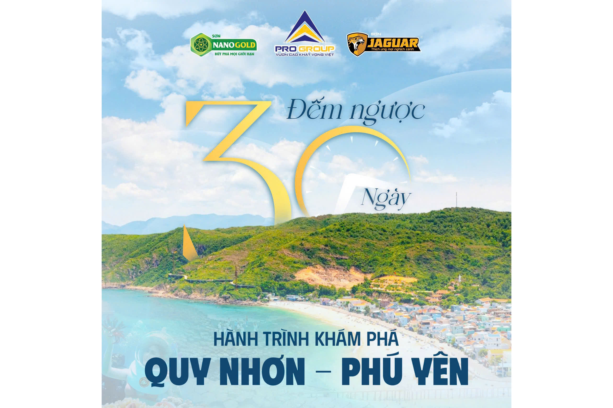 30 NGÀY ĐẾM NGƯỢC | HÀNH TRÌNH KHÁM PHÁ QUY NHƠN & PHÚ YÊN CÙNG SƠN NANOGOLD CHÍNH THỨC BẮT ĐẦU!