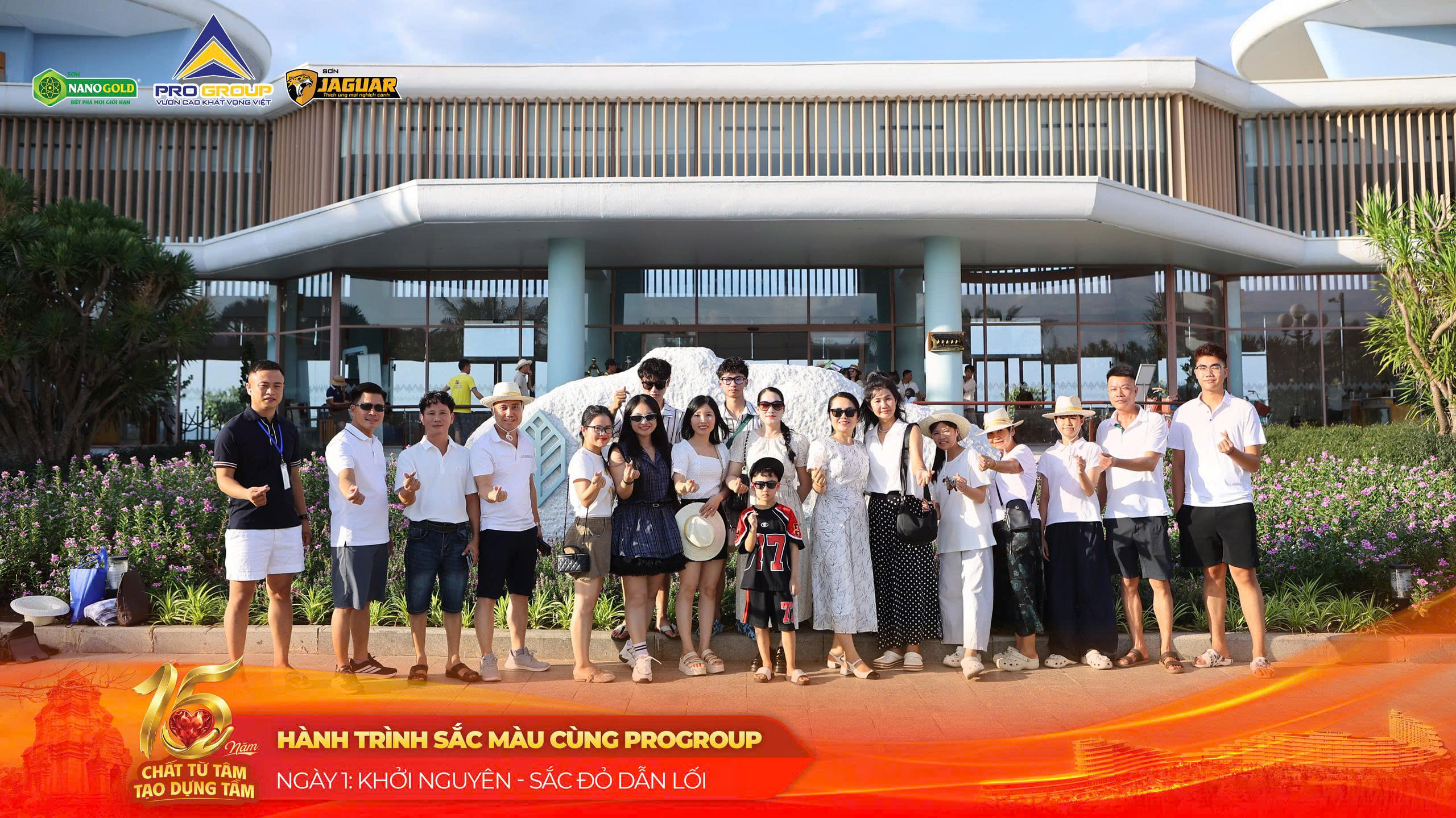 15 NĂM | CHẤT TỪ TÂM – TẠO DỰNG TẦM | NGÀY 1: KHỞI NGUYÊN – SẮC ĐỎ DẪN LỐI