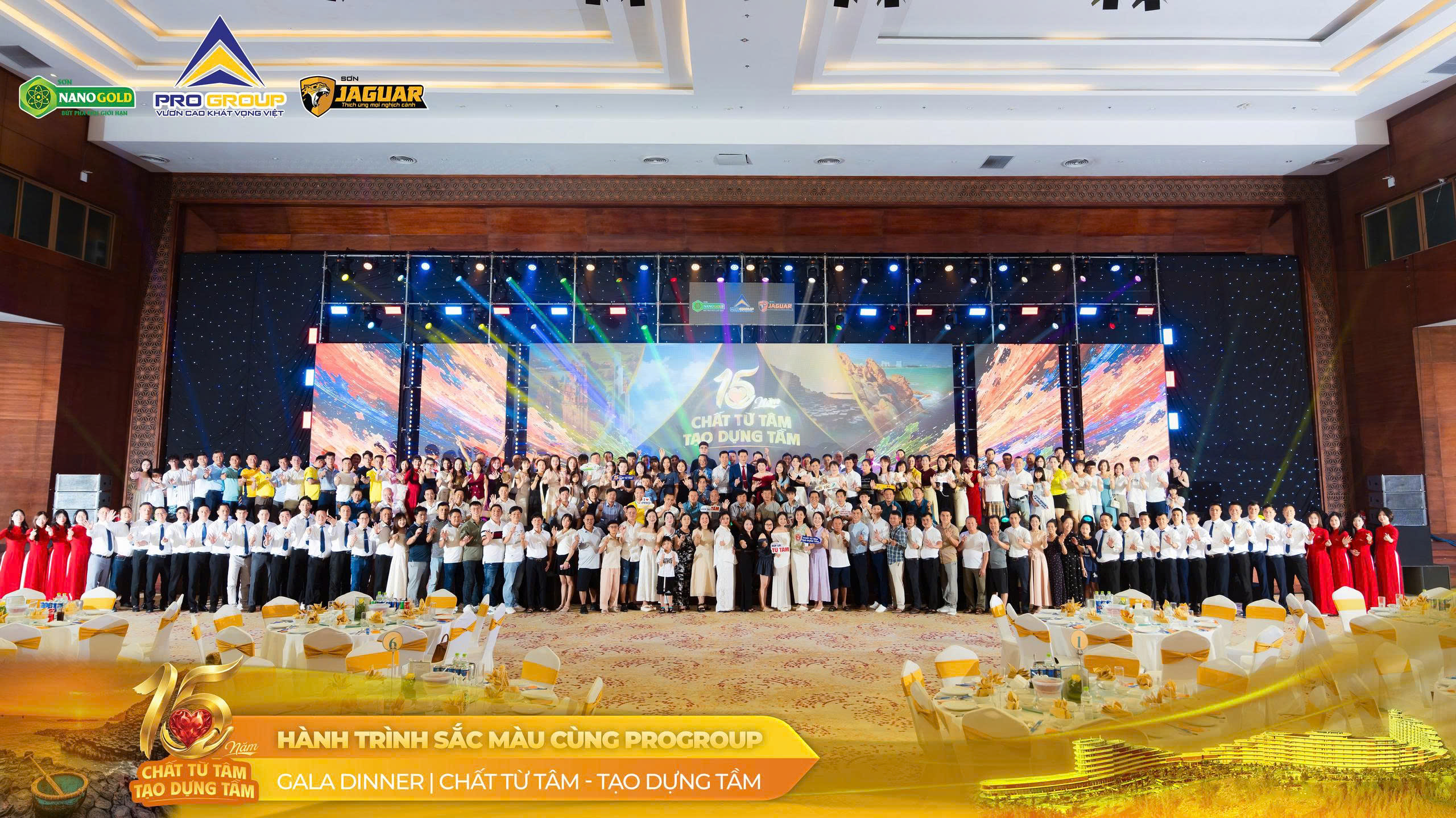 🥂 GALA DINNER | 15 NĂM – CHẤT TỪ TÂM, TẠO DỰNG TẦM ✨