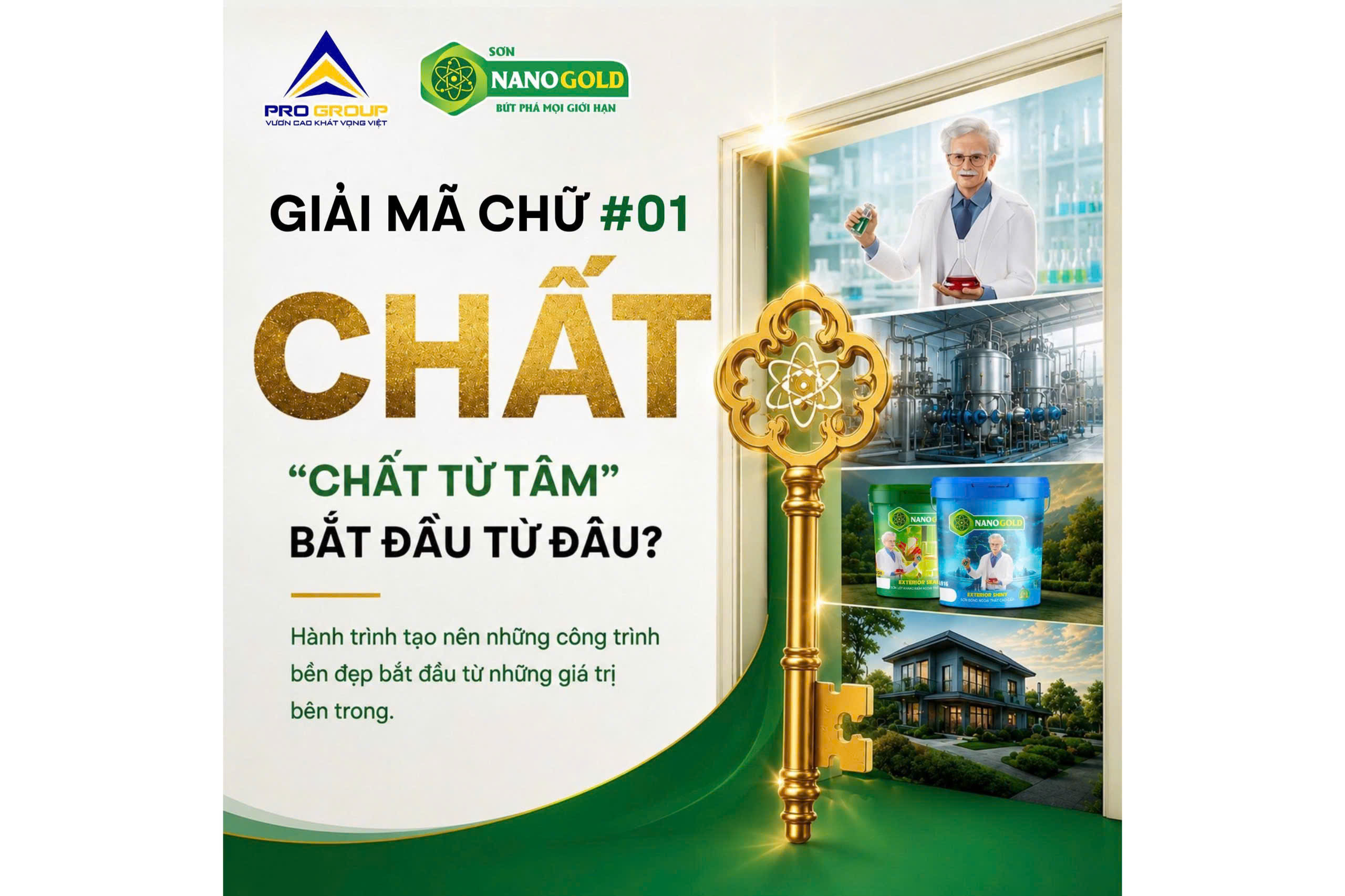GIẢI MÃ CHỮ “CHẤT” NANOGOLD #01 | “CHẤT TỪ TÂM” BẮT ĐẦU TỪ ĐÂU?