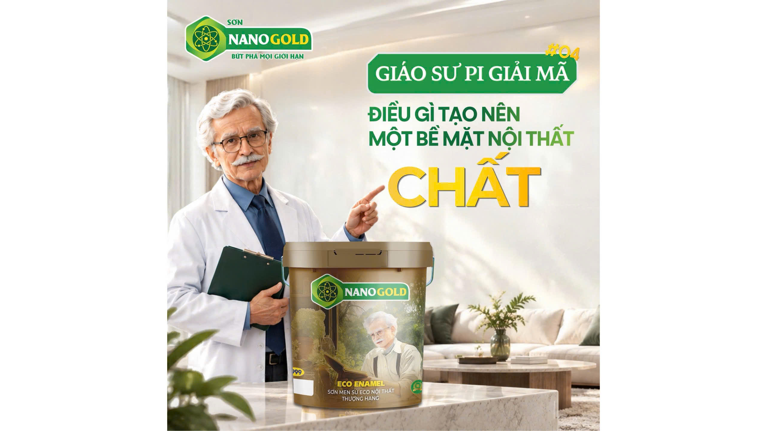 #05 GIÁO SƯ PI GIẢI MÃ | ĐIỀU GÌ TẠO NÊN MỘT BỀ MẶT NỘI THẤT CHẤT