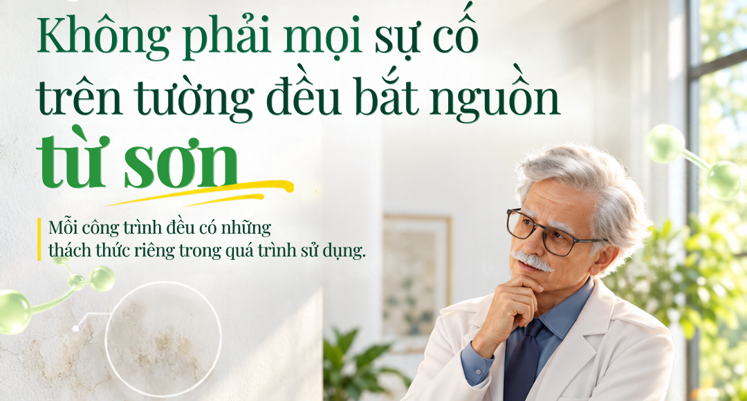 SƠN NANOGOLD – BẢO HÀNH CẢ SỰ CỐ KHÔNG DO SƠN